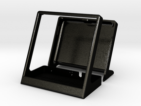 Case for HyperPixel 4.0 Square Non-Touch (Pi zero) in Matte Black Steel