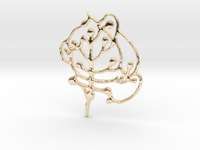 Neolithic 'Tree Of Life' Pendant in 14K Yellow Gold