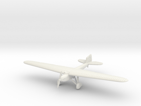 1/285 (6mm) Fairey Long Range Monoplane in White Natural Versatile Plastic