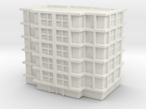 Residential Building 03 1/1000 in White Natural Versatile Plastic