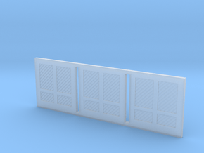 Freight Doors Illinois Terminal Station Part 5 in Smooth Fine Detail Plastic