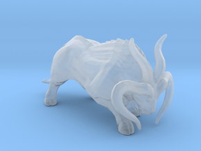Gorgon miniature model fantasy games rpg dnd bull in Tan Fine Detail Plastic