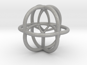 Coxeter Polytope Bead - Scientific Math Art Pendan in Aluminum