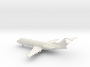Fokker 70 in White Natural Versatile Plastic: 6mm