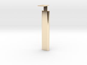 Iphone Tool Prybar in 14K Yellow Gold