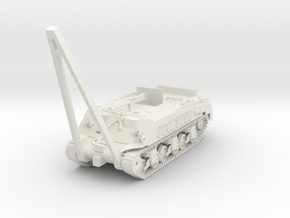1/72 Scale British ARV-1 Recovery Vehicle in White Natural Versatile Plastic
