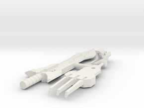 Prime Thundertron sword (plus sheath) and claw in White Natural Versatile Plastic