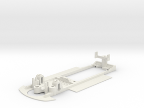 Chassis for Scalextric McLaren F1 GTR (INLINE) in White Natural Versatile Plastic