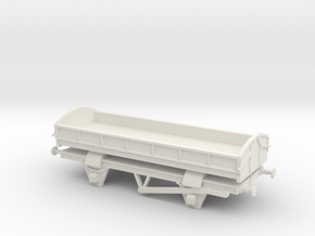 N Gauge 1:148 Mermaid Engineers Wagon in White Natural Versatile Plastic