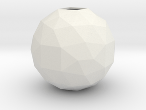 lawal f134 polyhedron in White Natural Versatile Plastic