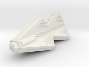 3125 Scale Tholian Police War Destroyer (PDW) SRZ in White Natural Versatile Plastic