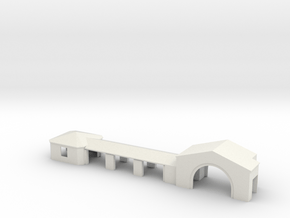 Los Angeles Union Station Part 6 N scale in White Natural Versatile Plastic