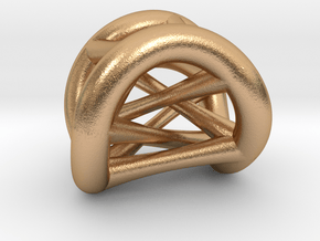 Twist Loop I in Natural Bronze