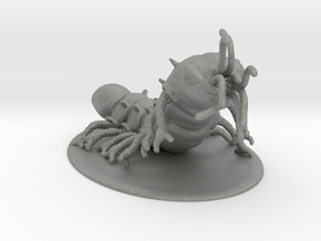 Carrion Crawler Miniature in Gray PA12: 28mm
