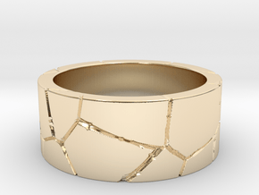 Rock Ring_R10 in 14K Yellow Gold: 6 / 51.5