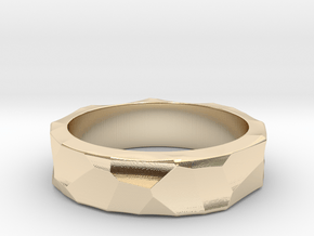 Rock Ring_R11 in 14K Yellow Gold: 6 / 51.5