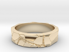 Rock Ring_R14 in 14K Yellow Gold: 6 / 51.5