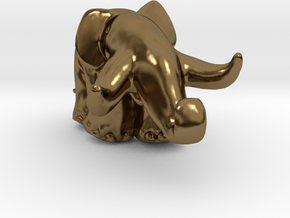 Oliphant 1" tall in Polished Bronze