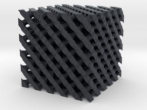 Cube Lattice in Black PA12