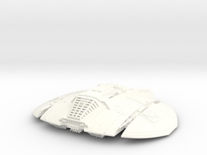 Battlestar Galactica - Cyclon Raider in White Processed Versatile Plastic
