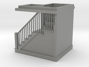 1:48 scale staircase in Gray PA12