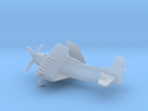 Douglas AD-4W Skyraider (folded wings) in Tan Fine Detail Plastic: 6mm