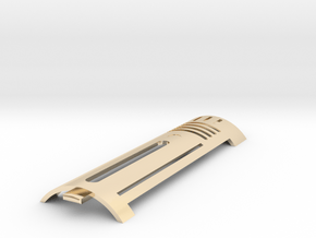 KR Flagship Optional Chassis Cover in 14k Gold Plated Brass