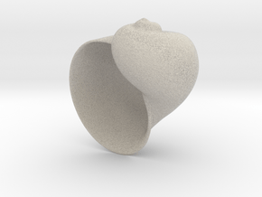 4Shell Geometric Houseplant 3D Printing Planter  in Natural Sandstone