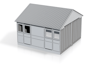 Nantmor Goods Shed in Tan Fine Detail Plastic