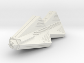 3125 Scale Tholian Police War Destroyer Leader in White Natural Versatile Plastic