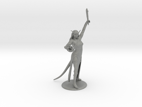 Tiefling Warlock Miniature in Gray PA12: 1:48 - O