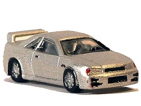 Nissan Skyline GTR - R32  1:120 TT in Tan Fine Detail Plastic