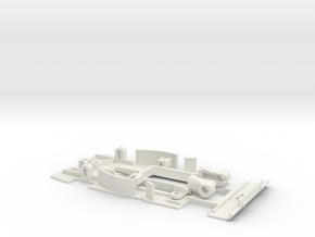ProSlot Toyota GT-One Inliner Suspension Chassis  in White Natural Versatile Plastic