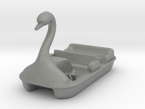Swan Pedal Boat 01. 1:35 Scale  in Gray PA12
