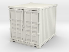 10ft Shipping Container 1/100 in White Natural Versatile Plastic