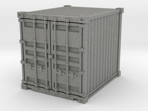 10ft Shipping Container 1/76 in Gray PA12