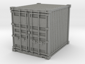 10ft Shipping Container 1/48 in Gray PA12