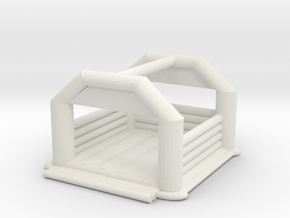 Bounce House in White Natural Versatile Plastic