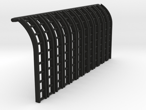12x TT/3mm Flexi Tank Ladders in Black Natural Versatile Plastic
