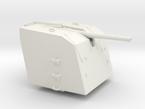 1/35 IJA Type 99 88mm with Detachable Shield in White Natural Versatile Plastic