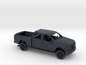 1/72 2021 Ford F-150 Crew cab Regular Bed Kit in Black PA12