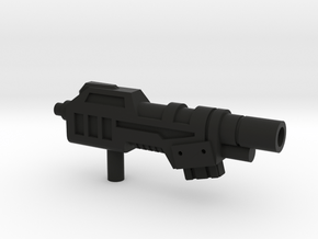 Devastator Gun1 in Black Natural Versatile Plastic
