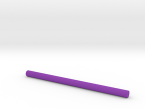 Laser beam color in Purple Processed Versatile Plastic