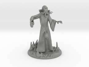 Mind Flayer Miniature in Gray PA12: 28mm