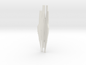 Mass Effect Cerberus cruiser 12" in White Natural Versatile Plastic