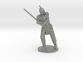 Knight Miniature in Gray PA12: 1:48 - O