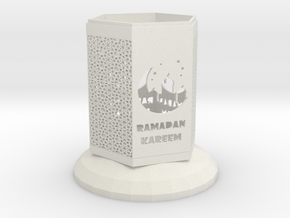 arabic lantern in White Natural Versatile Plastic