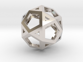 Icosidodecahedron in Platinum