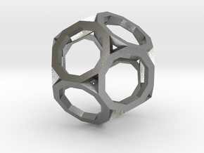 Truncated Dodecahedron in Natural Silver