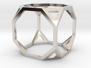 Truncated Cube in Platinum